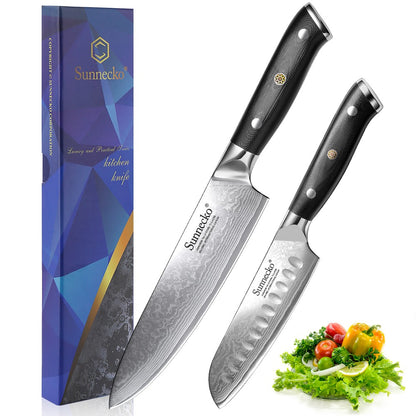 Clássico 1-4 unidades/conjunto Facas de Chefe 73 Camadas Aço Damasco de Alto Carbono Faca de Cozinha Afiada Ferramentas de Corte de Carne e Vegetais