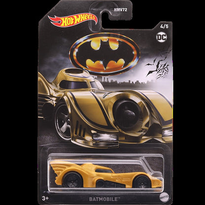 New Original Hot Wheels Entertainment Theme Model Batman 100th Anniversary Desktop Toys In Stock Birthday Gift Xmas Gifts