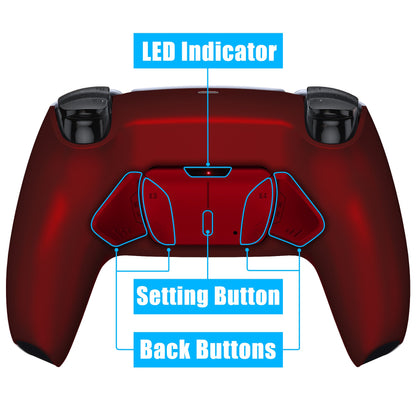 eXtremeRate Programable RISE4 V3 Remap Kit for ps5 Controller BDM-030/040/050, Upgrade Board & Redesigned Back Shell & Buttons