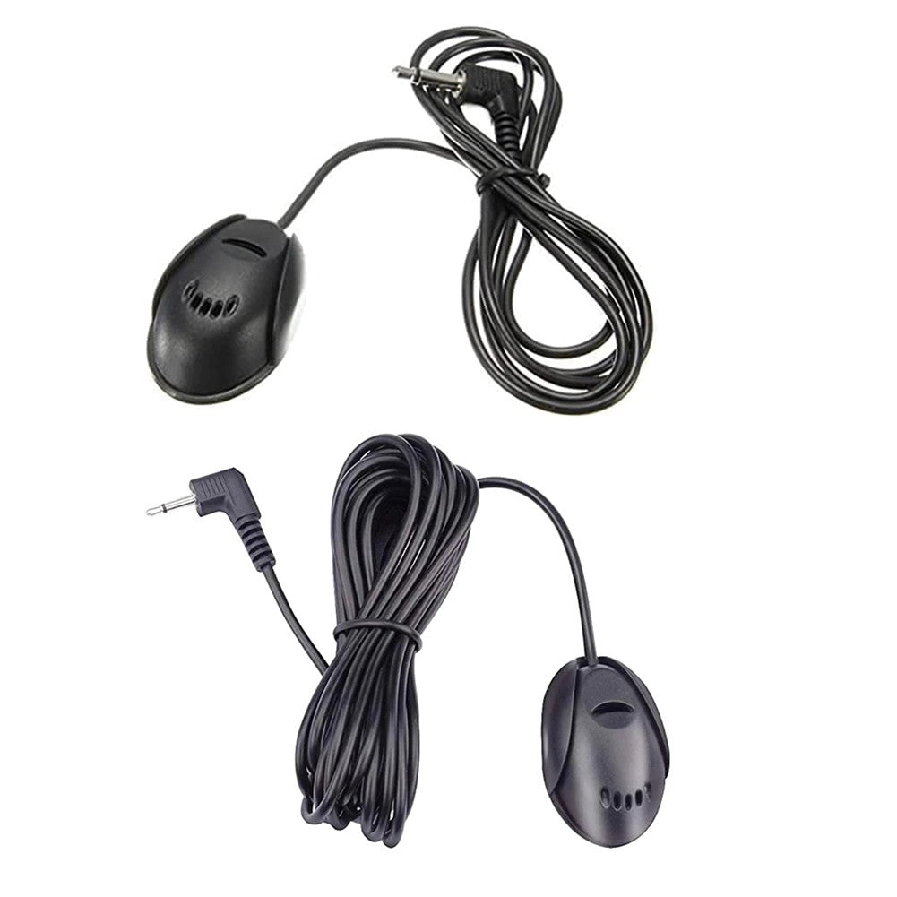 Mini Microfone de Carro Tipo Pasta Áudio Mãos-Livres Microfone 3,5mm Painel de Instrumentos Compatível com Bluetooth para Rádio de Veículo GPS