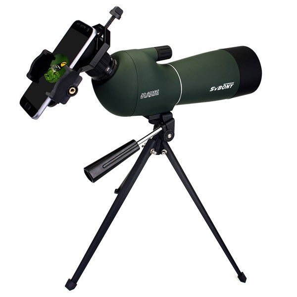 SVBONY 50/60/70/80 Luneta Telescópio Potente com Zoom À Prova D'água Longo Alcance Prisma PORRO para Equipamento de Acampamento de Tiro