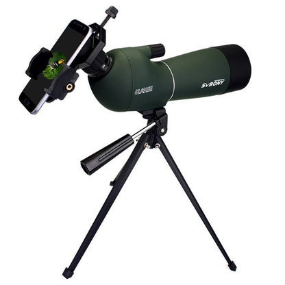 SVBONY 50/60/70/80 Luneta Telescópio Potente com Zoom À Prova D'água Longo Alcance Prisma PORRO para Equipamento de Acampamento de Tiro