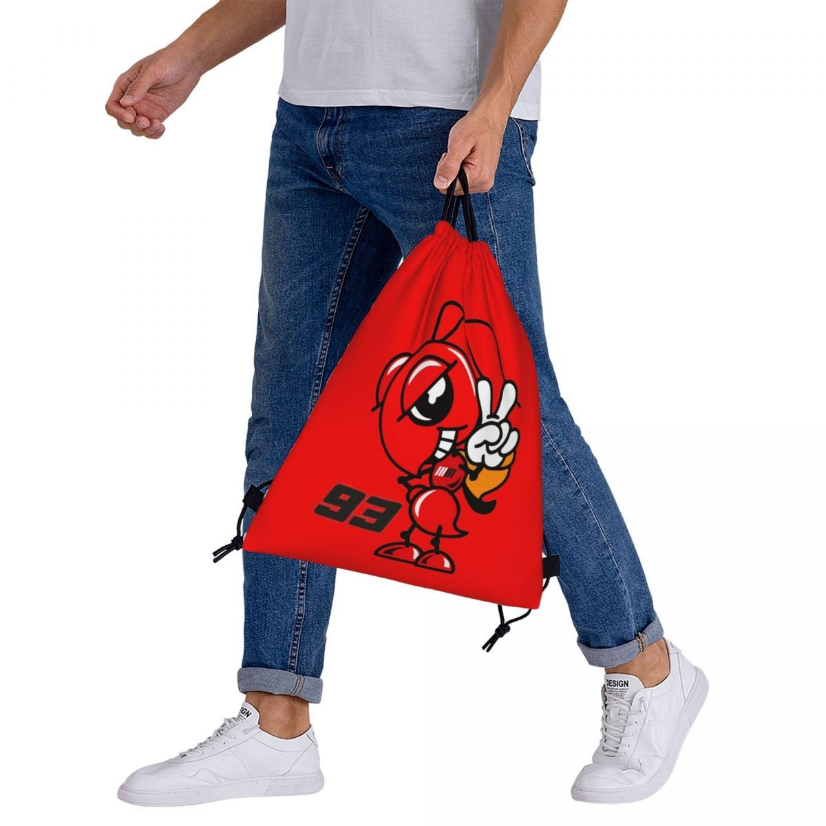 Motorcycle Marc Marqueze 93 Backpacks Casual Drawstring Bags Sports Bag Book Bags For Man Woman School