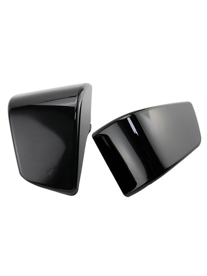 Motorcycle Left Right ABS Battery Side Fairing Cover Guard Chrome/ Black For Honda Shadow ACE VT400 VT750 VT 400 750 1997-2003