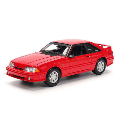 Maisto 1:24 1993 Ford Mustang SVT Cobra modelo de carro de liga fundido modelo de precisão estática de coleção presente de brinquedo de jogar