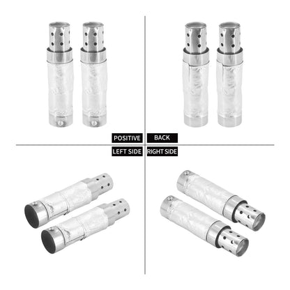 Motorcycle 38-48mm Quiet Baffle Exhaust Pipe Muffler Universal For Harley Sportster XL XR Touring FLHR Dyna Softail FL