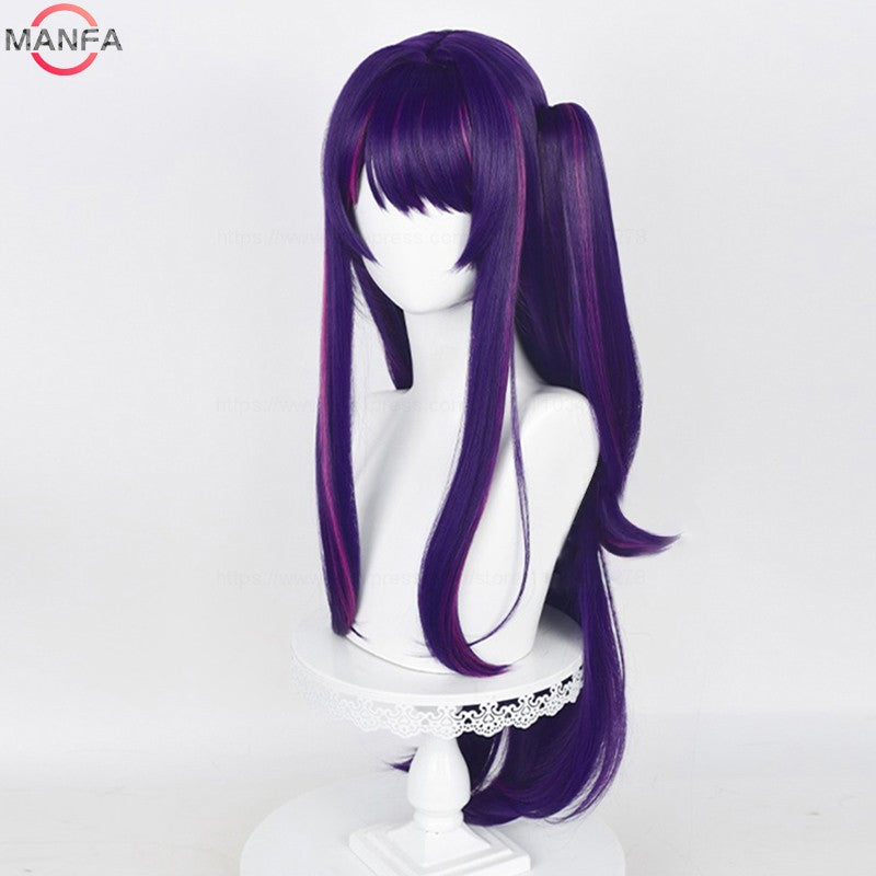 Perucas de Cosplay de Alta Qualidade Arima Kana Hoshino Akuamarin Hoshino Rubii Hoshino Ai, Fibra Resistente ao Calor, Perucas de Anime de Cosplay
