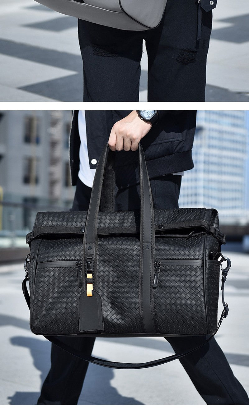 Large Duffle Bag for Travel Waterproof Gym Duffel Bag Men Durable Carry on Weekender Overnight Sports Luggage Weekend  Workout