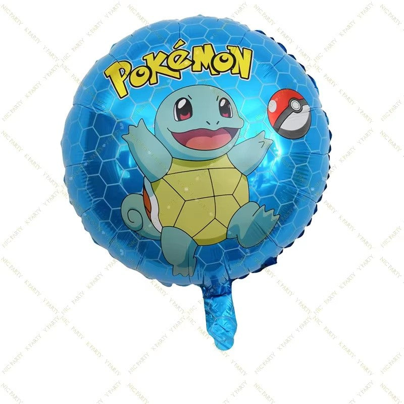 Pokemen Pikachu Foil Balloon Birthday Party Decoration supplies for Kids Birthday Party Home Decor Supplie Baby Shower Balloon G