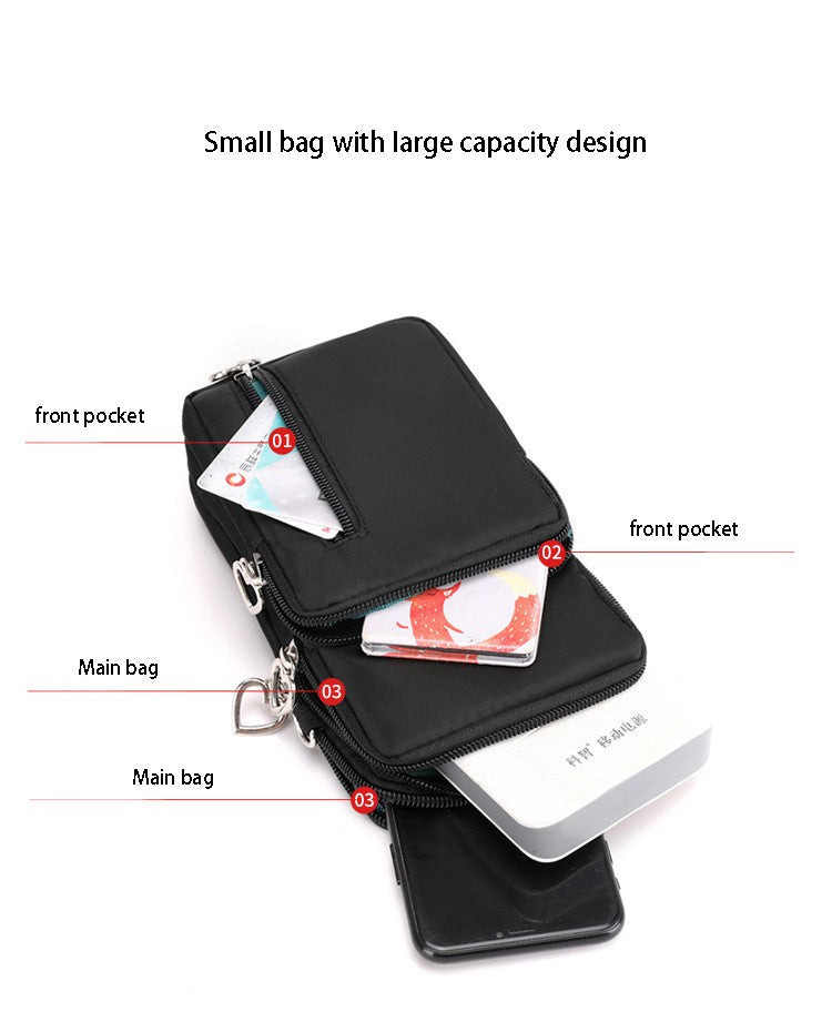 HOT Universal Mobile Phone Crossbody Bags For Women Handbags Case Wallet Outdoor Sport Arm Purse Shoulder Bag Women Phone Pouch