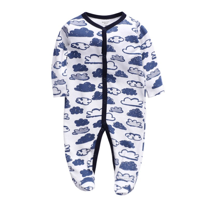 Spring and Autumn 0-12 months Baby Boys Girls Bodysuit Long Sleeve 100% Cotton  Baby Clothes Newborn body bebe Jumpsuit Clothing