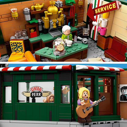 Blocos de Montar LEGO Friends Ideas Central Perk 7 Minifiguras Novas de Setembro de 2019 Brinquedo Presente de Aniversário Natal 21319 1070 Peças