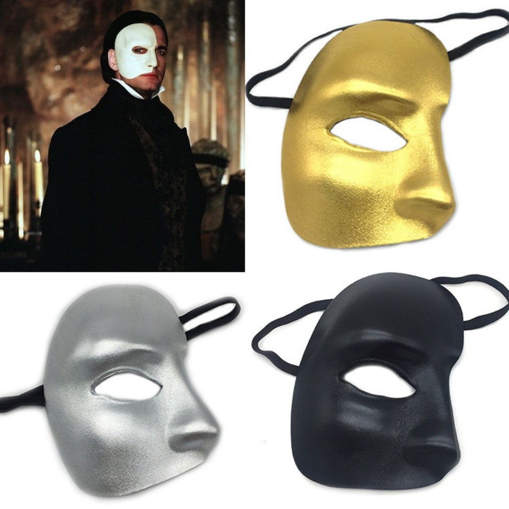 Women Men Half Face Mask The Phantom Mask Unisex Adult Dance Party EVA Eye Mask Halloween Cosplay Costume Accessories Mask