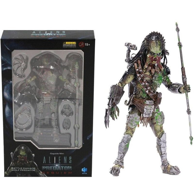 1/18 Iron Blood Warrior Leão elefante águia face Lobo solitário Celta antigo Bonecos 3,75 polegadas modelos ornamentos