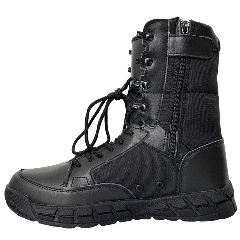 Lightweight Men's Tactical Shoes Combat Boots Training Lace Up Waterproof Outdoor Botas Hiking Breathable Shoe