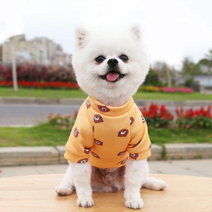 Casaco com capuz para cães pequenos, roupas quentes de inverno para animais de estimação para Bulldog Chihuahua Shih Tzu Moletom para Cães e Gatos