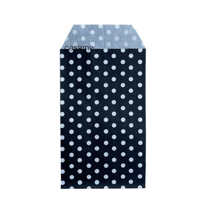10/25/50 Pcs Small Sack Pouch Mini Dot Kraft Paper Bags Wedding Party Invitation Greeting Cards Paper Gift Bag Birthday