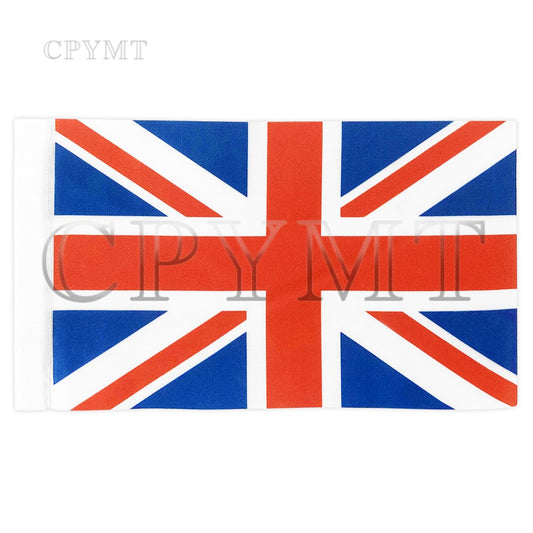 Universal Motorcycle Luggage Rack Nation Flag Double Side Pirate Flag Fit For Harley CBR YZF