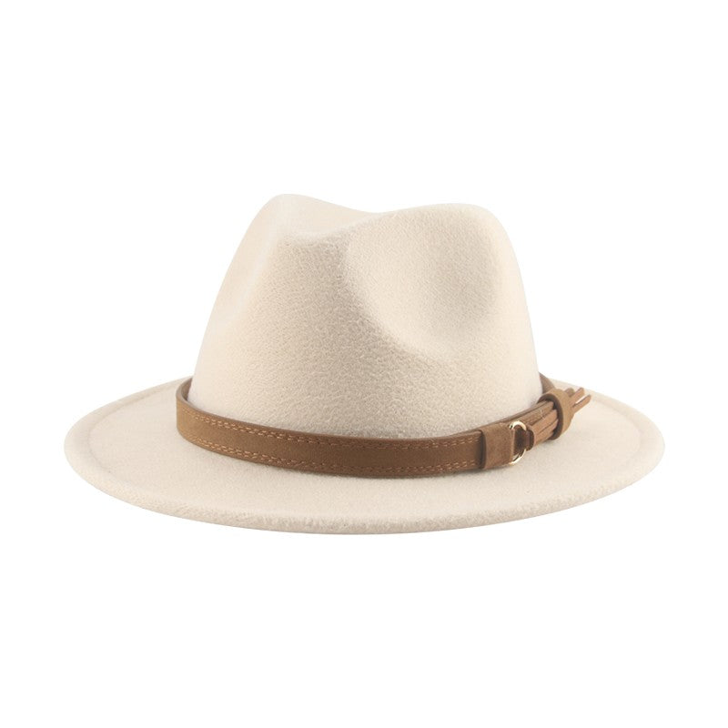 Hats for Women Fedoras Girls Hat Boys Hat Felted Kids Baby Caps Small 52cm 54cm Belt Wedding Cute Kid Fedoras Sombreros De Mujer