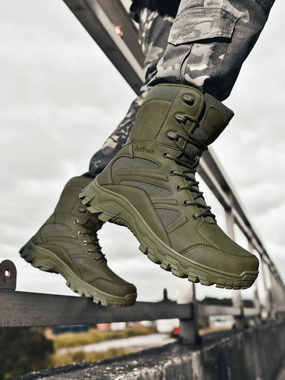 Botas de Caminhada Masculinas de Cano Alto, Casuais, Confortáveis e Quentes