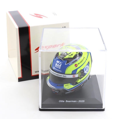 Novo estoque Spark 1:5 F1 2025 Série de Capacetes Norris Mcl39 Simulação Resina Modelo em Miniatura Brinquedos Personalizados Presente Coleção Ornamento