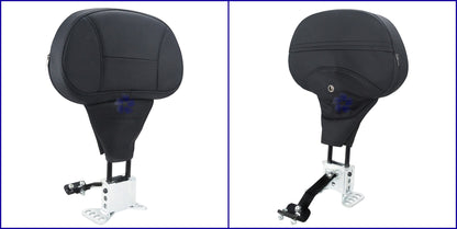 Encosto do Banco Dianteiro do Piloto de Motocicleta Ajustável para Harley Davidson Touring Road King Street Electra Glide 2009-2025