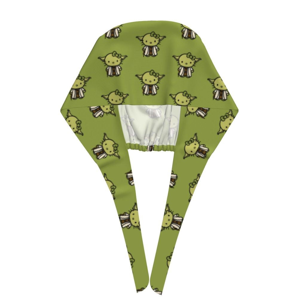 Custom Hello Kitty Medical Staff Scrubs Hat Women Men Cartoon Chara For Chef Hat Scrub Caps