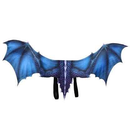 Adult  New Year Decoration Carnival Party Animal Costume cosplay Dinosaur dragon demon Face mask and wings
