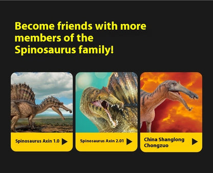 Suchomimus Thabo Dinosaur King Growth Companion Modelo 67 Dinossauro Miniatura Estatueta Colecionável Ornamento Presente de Festival para Amigos