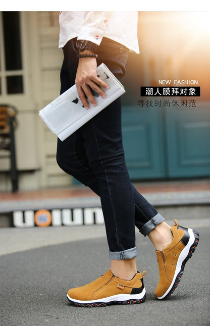 Men's Fashionable Casual Sports Shoes, Outdoor Walking and Hiking Shoes, Loafers, Comfortable Shoes, Lightweight, Plus Size38-50