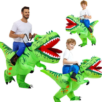 Children/Adults Dinosaur Inflatable Clothing Anime Riding Role Playing Clothing Kindergarten Performance Party Festival Props