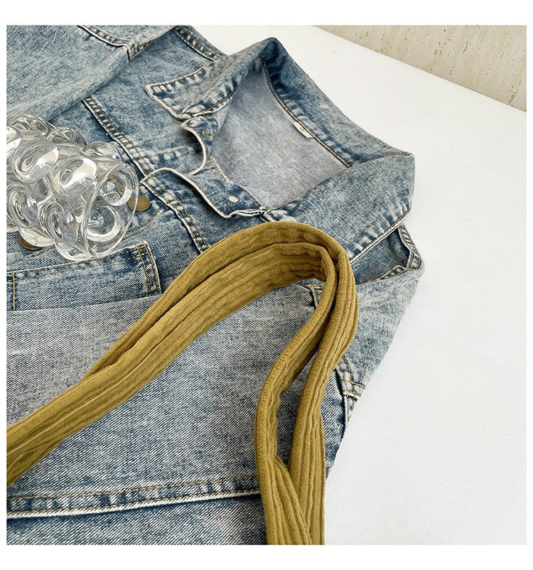 Casual Corduroy Handbag with Zipper Closure Light and Large Capacity Fixed Shoulder Strap Solid Color Daily Commuter Handbag