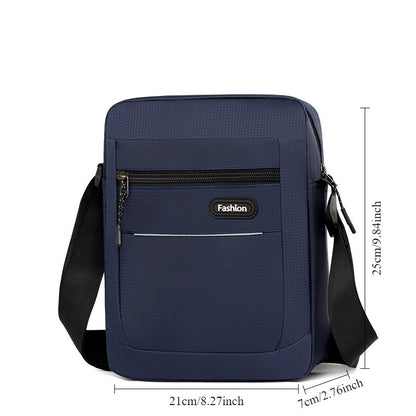 Versatile Oxford Crossbody Bag - Men's Business Casual Sling for Daily Commuting Essentials