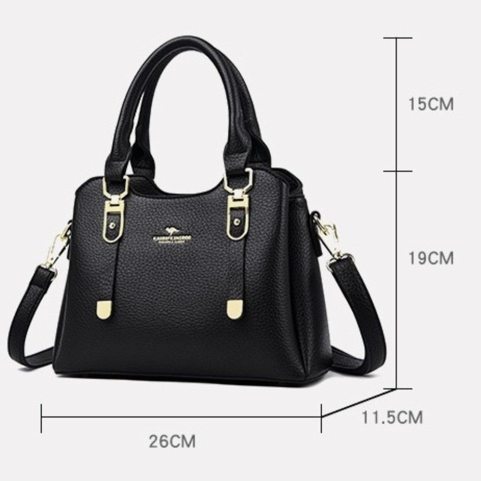 Luxury Soft Leather Purses and Handbags for Women Casual Top Quality Women Bags Ladies Shoulder Crossbody Bag Female Sac A Main