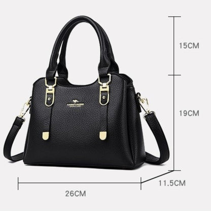 Luxury Soft Leather Purses and Handbags for Women Casual Top Quality Women Bags Ladies Shoulder Crossbody Bag Female Sac A Main