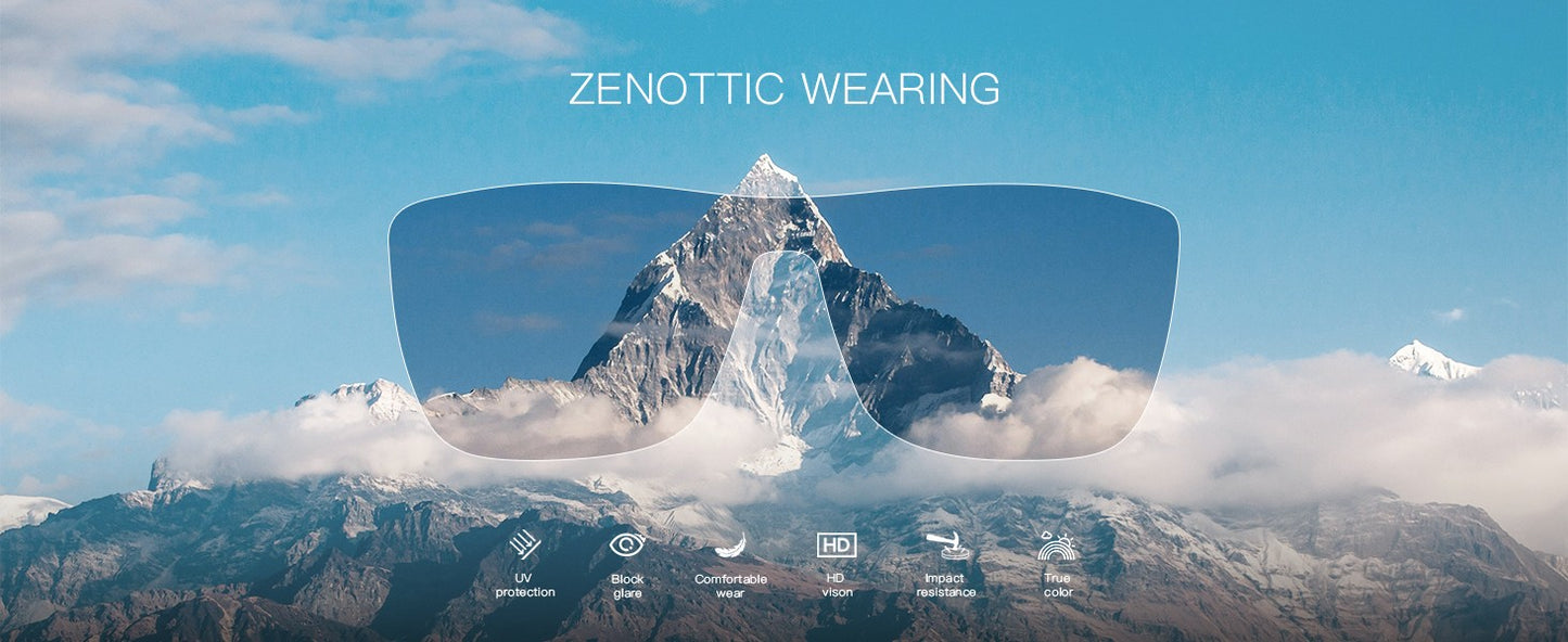 ZENOTTIC Retro Square Polarized Sunglasses Fashion Shade Women Men Ultra light TR90 Frame UV400 Protection Classics Sun Glasses