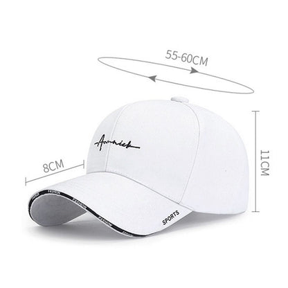 Summer Sunscreen Adjustable Sun Hats Cotton Solid Color Baseball Cap Sunscreen Hat Women