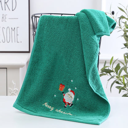 Christmas Towels and Bath Towels, Christmas Red Towel and Bath Towel Set, Merry Christmas Bathroom Supplies, Christmas Gifts