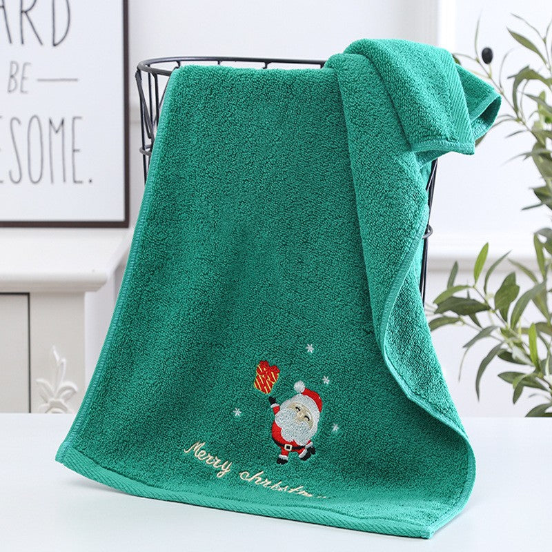 Christmas Towels and Bath Towels, Christmas Red Towel and Bath Towel Set, Merry Christmas Bathroom Supplies, Christmas Gifts