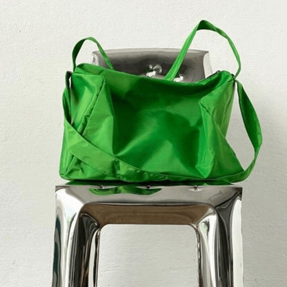 Nylon Yoga Training Bag Large Capacity Solid Color Sports Fitness Bags Multifunctional Waterproof Travel Tote Bag Outdoor