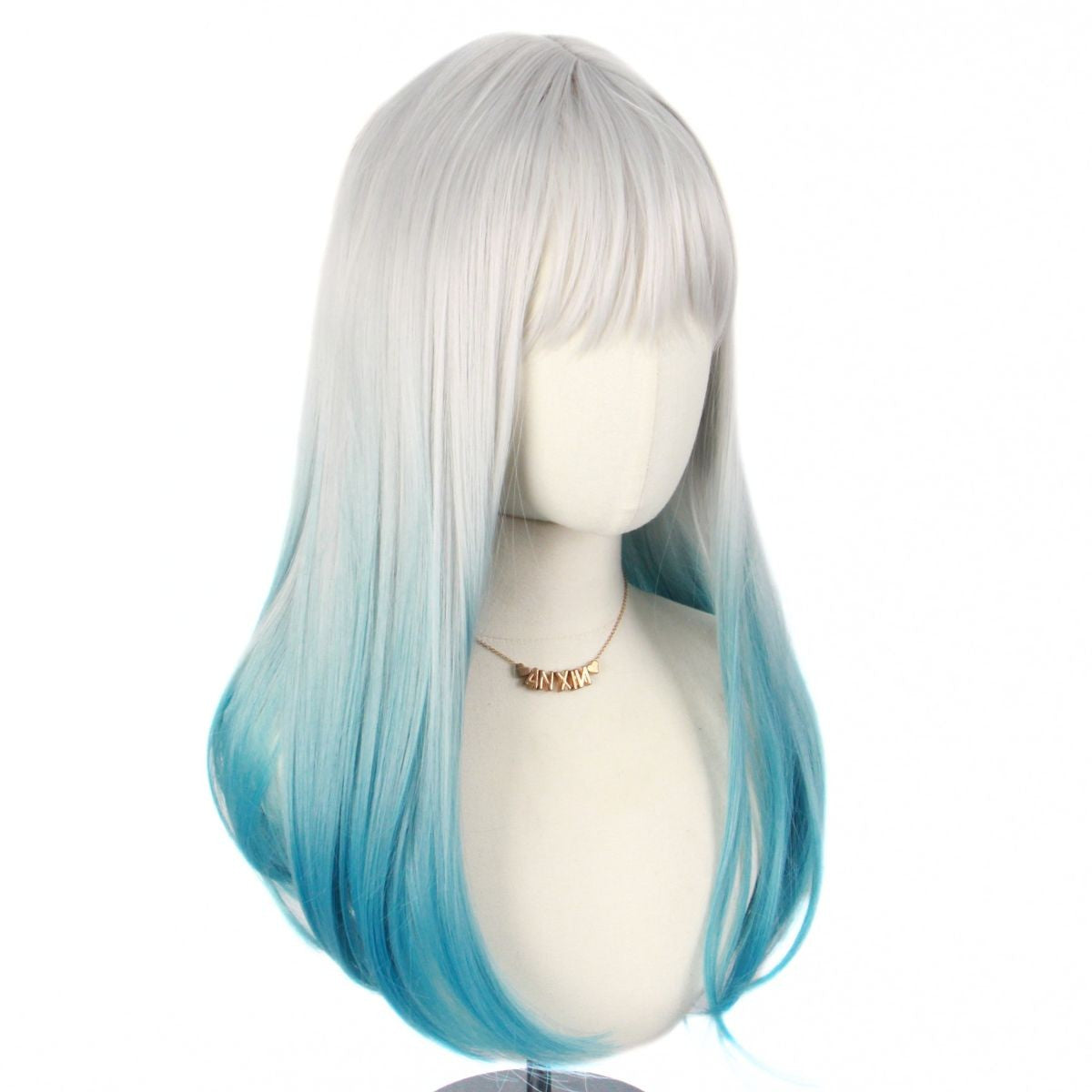 Anxin Hot Selling Long Anime Cosplay Heat Resistant Halloween Party Wig