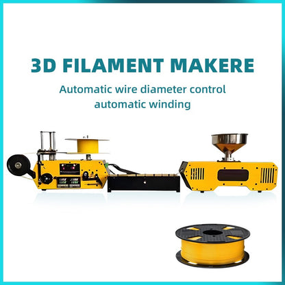 HT400 Desktop Extruder 3D Printing Filament Maker Automatic Wire Diameter 1.75mm 3mm for PLA PETG PA ABS PC PP ABS