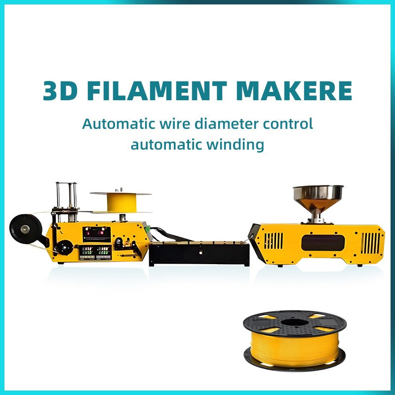 HT400 Desktop Extruder 3D Printing Filament Maker Automatic Wire Diameter 1.75mm 3mm for PLA PETG PA ABS PC PP ABS