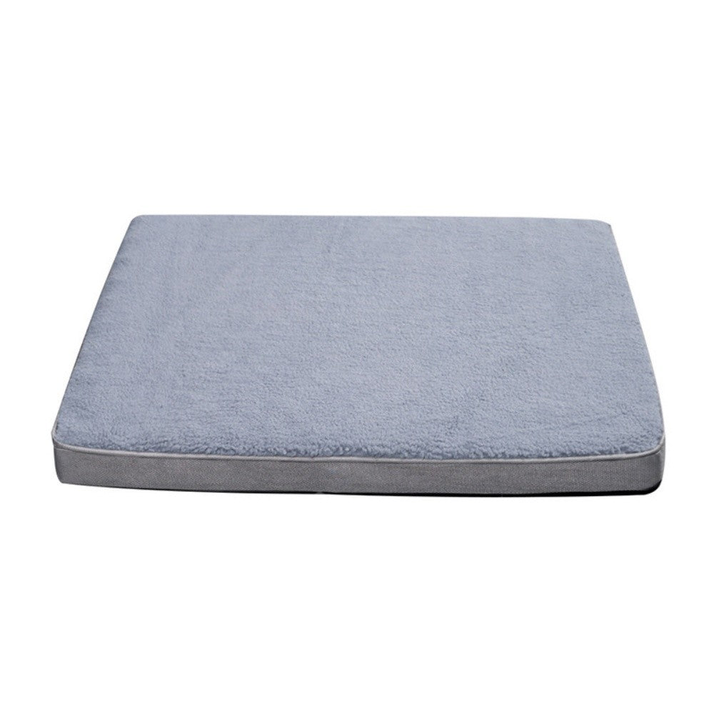 Tapete para Cama de Cachorro com Zíper Removível Colchão para Pets Tapete para Dormir Lavável para Cachorros Almofada para Animais de Estimação, Adequado Para o Inverno