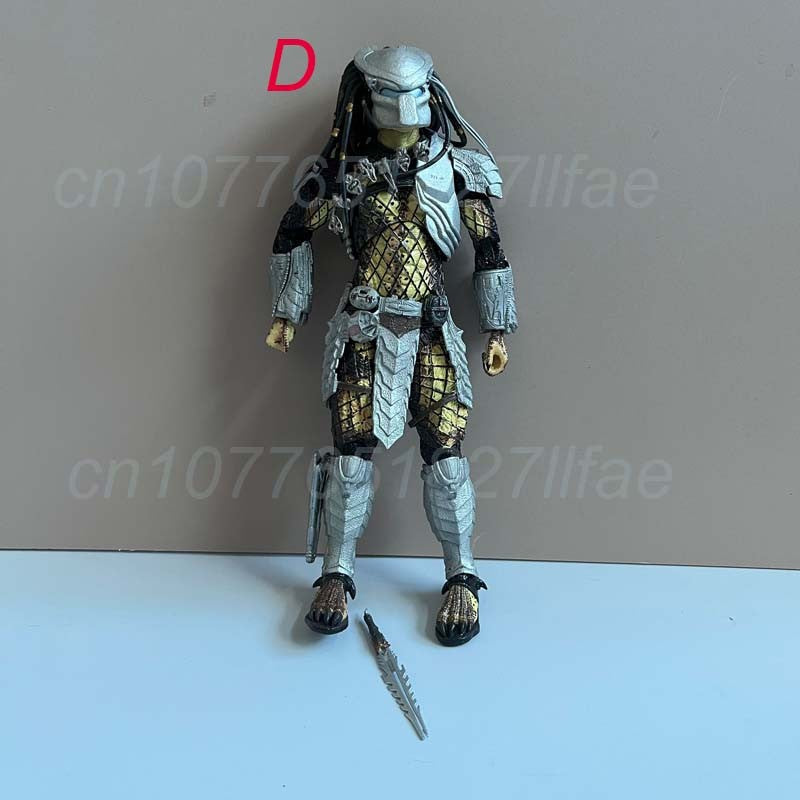 Figura de Alienígena, Máscara de Predador Celta, Figura de Predador com Cicatriz, Figura de Ação de Alienígena, Brinquedos de Modelo, Boneca Articulada, Presente de Natal