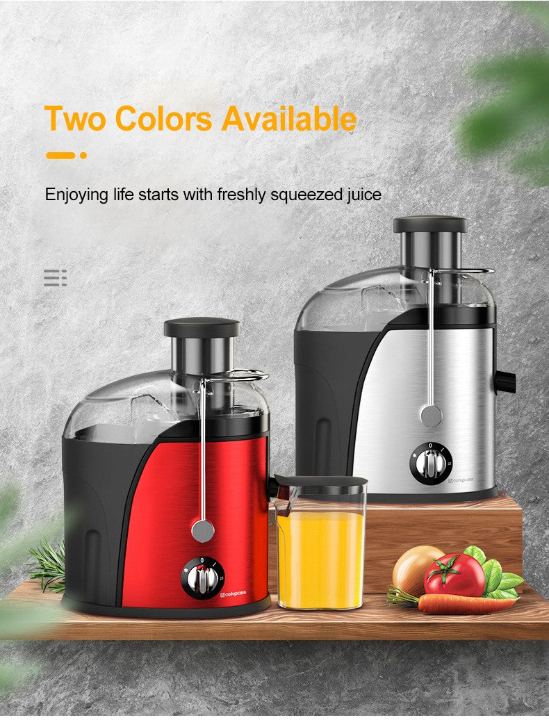 Espremedor de Laranja Elétrico 400W Liquidificador de Frutas e Vegetais Espremedor de Limão Máquina de Suco Multifuncional Eletrodomésticos 110/220V