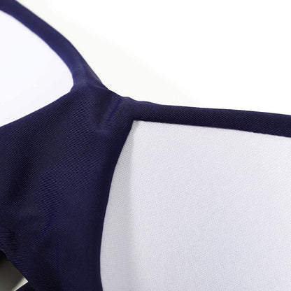 bikini Beach Style Floral Printed Women's Swimsuit Cross High Waisted Tow-piece For Teenagers biquinis feminino tendência 2024