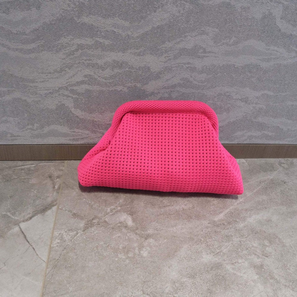 Storage Bag Polyester Summer Beach Clutch Bag Soft Elastic Small Crochet Handbag Breathable Large Capacity Purse Party ?????