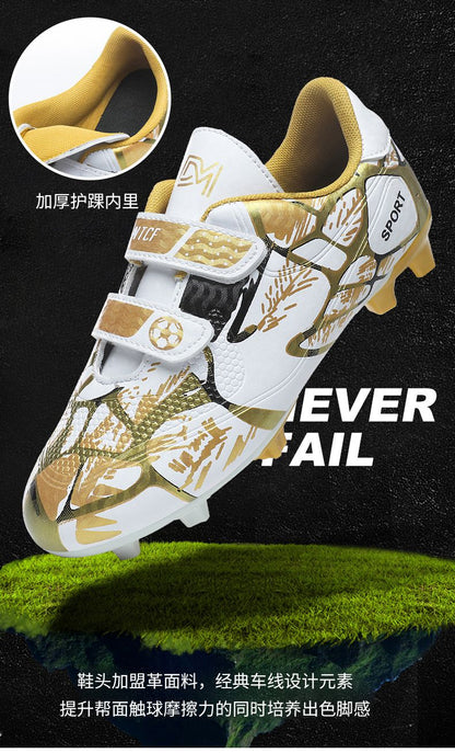 New Kids Football Boots Non Slip Professional Fast Children Football Shoes Original Boys Soccer Shoes Indoor Match Ultralight