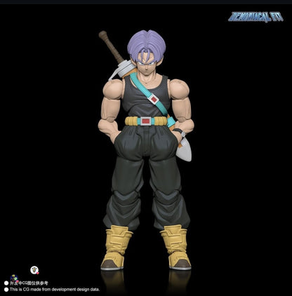 In Stock Demoniacal Fit Dragon Ball Z Shf Super Saiyan Action Figure Trunks The Boy From The Future Son of Tomorrow Figures Toys